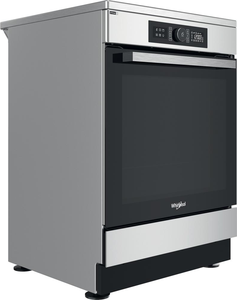 WHIRLPOOL fornuis met inductie kookplaat - 60cm - WS68IB8ACX/FR