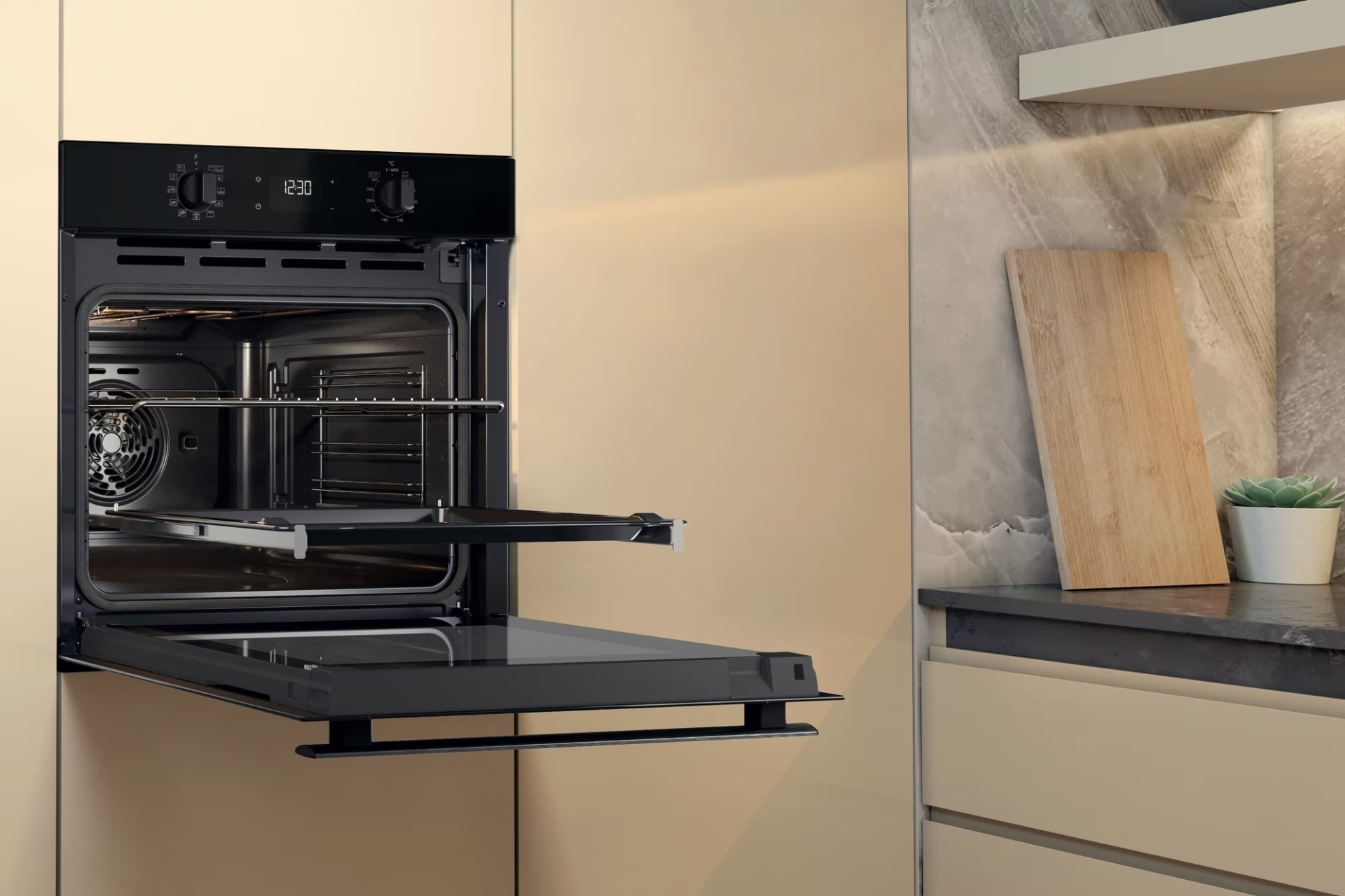 WHIRLPOOL NEW ACTUAL multifunctionele oven - 60cm - OMR58RR1B