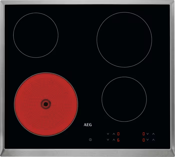 AEG 3000 vitrokeramische kookplaat - 60cm - HK624000XB