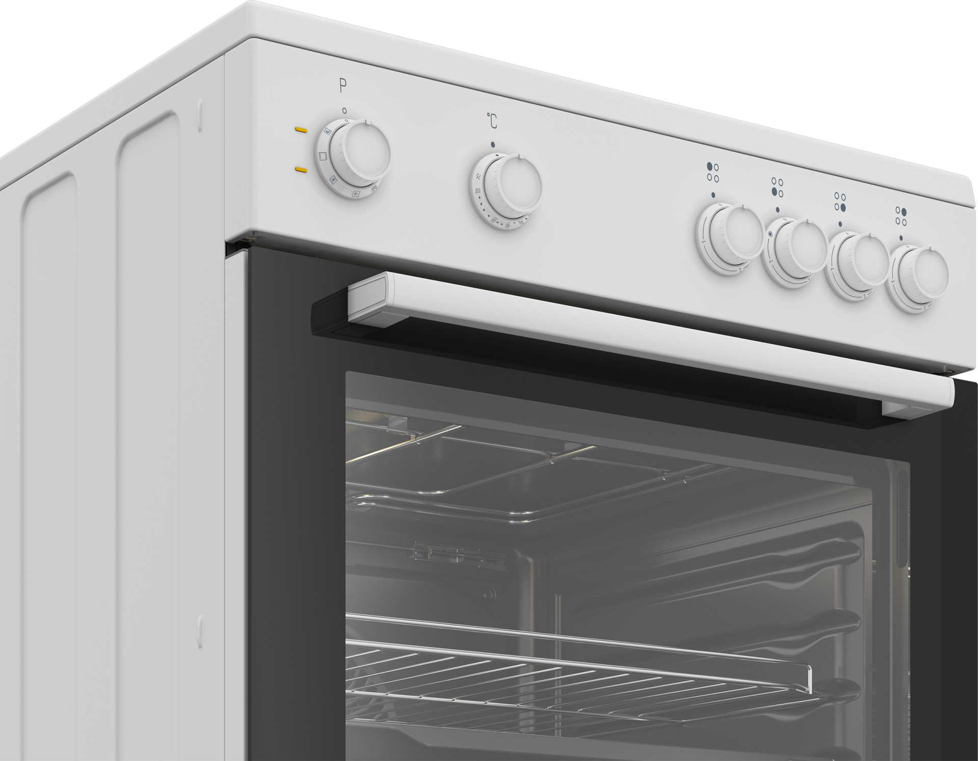 BEKO fornuis met keramische kookplaat - 60cm - FBM6701W