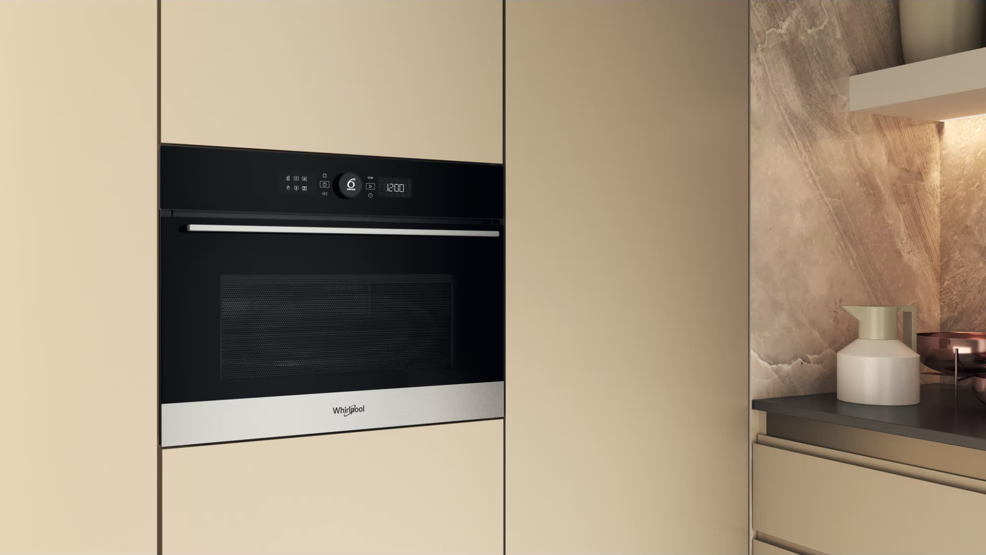 WHIRLPOOL microgolfoven - combi - 45cm - WMW57DHMX