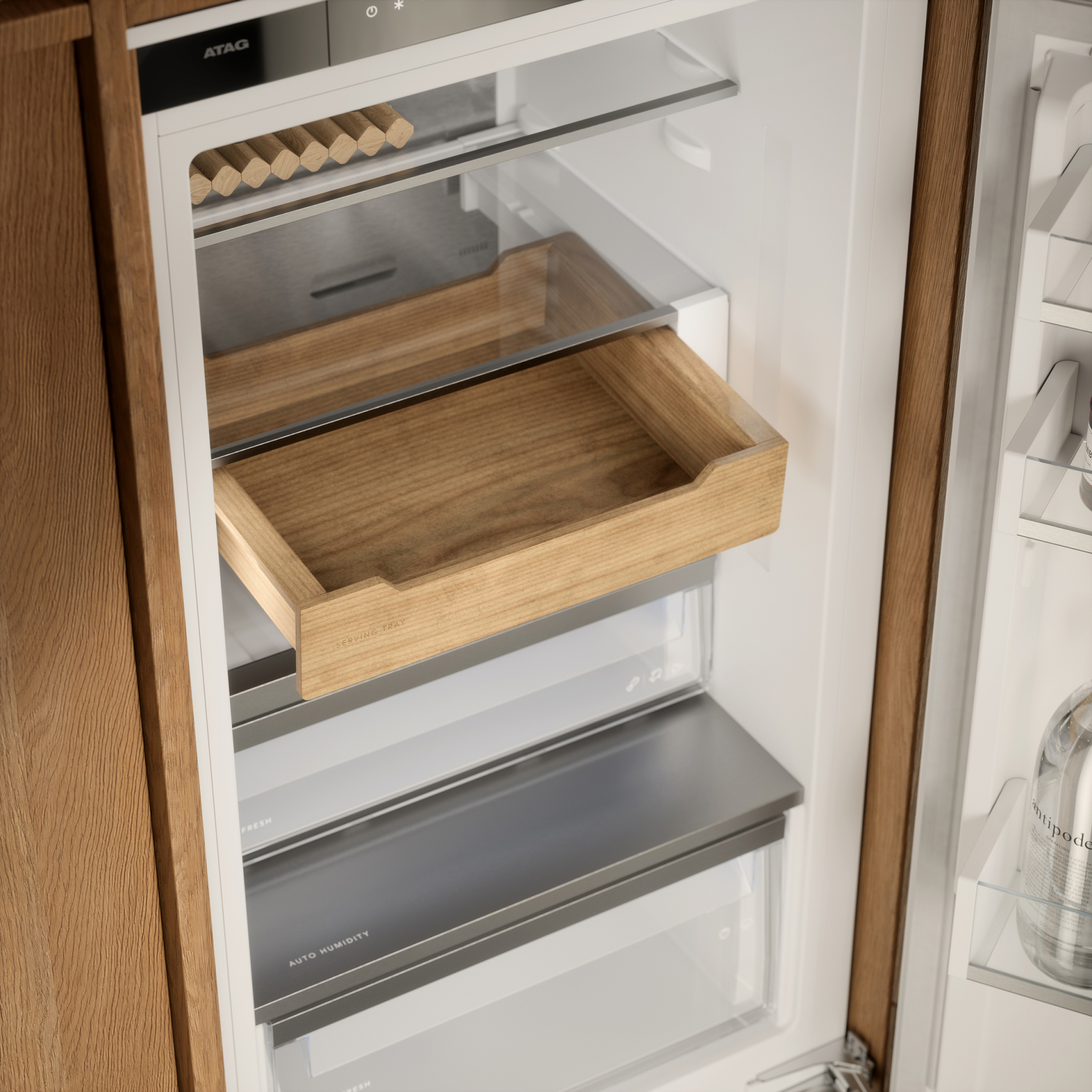 ATAG Inbouw koel-vriescombinatie - KSC9194NDXL