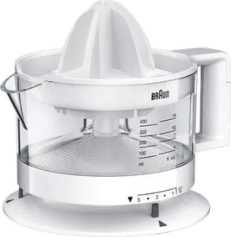 BRAUN fruitpers - BHCJ3000WH