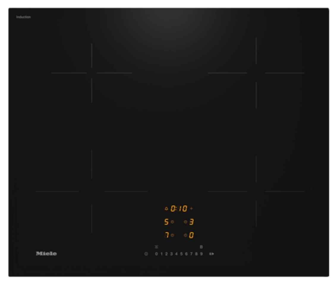 MIELE inductiekookplaat - 54cm - KM7361FL