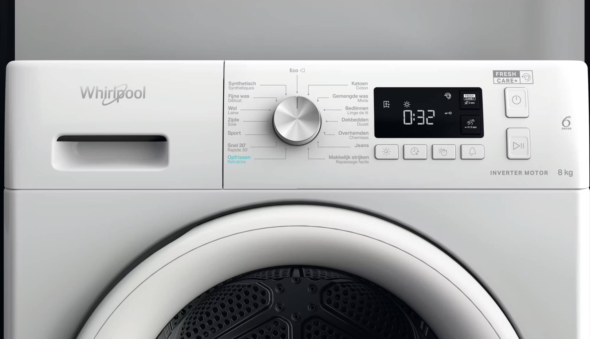 WHIRLPOOL droogkast - FFTM118X3BE