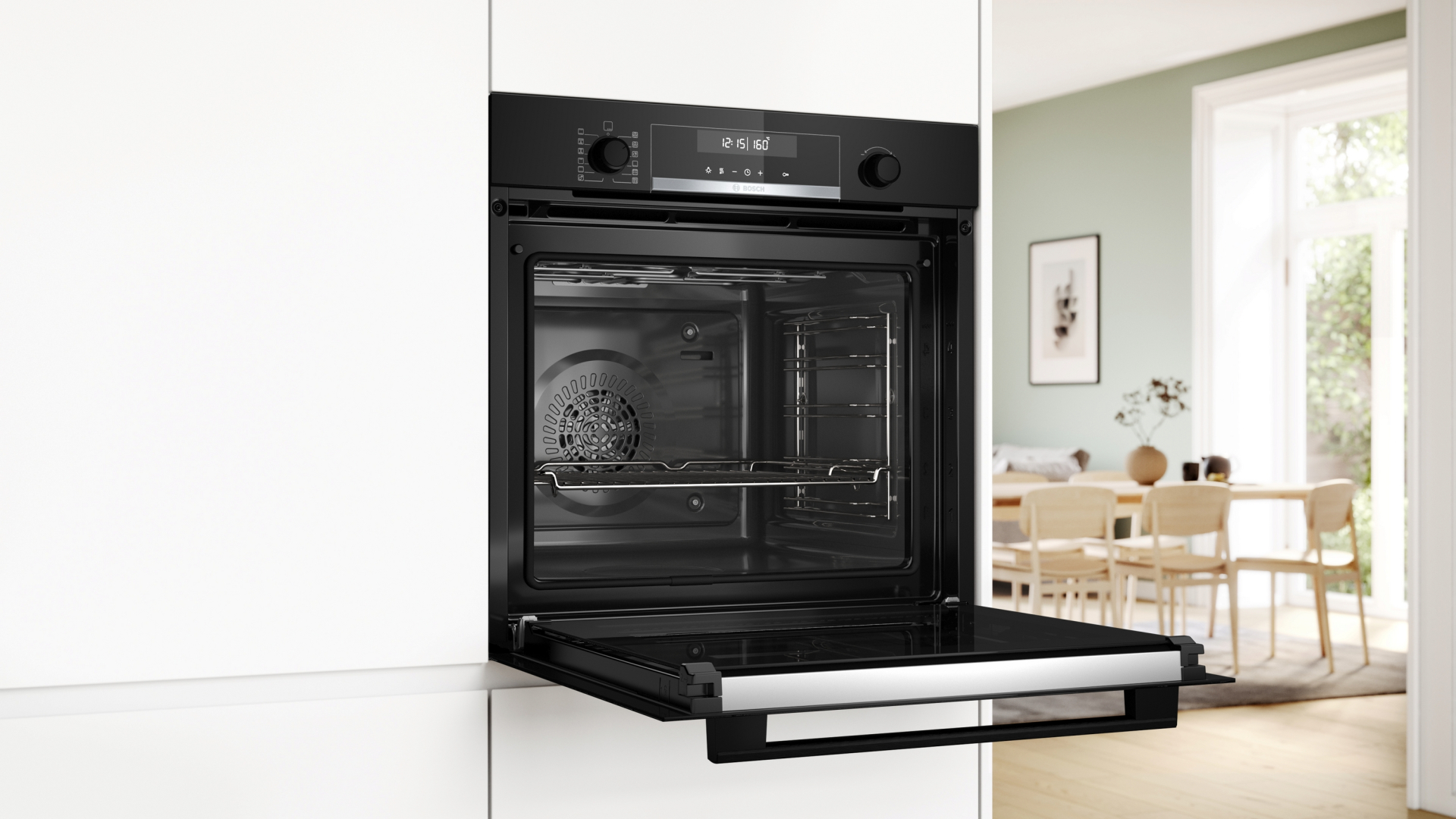 BOSCH SERIE 6 multifunctionele oven - 60cm - HBG578BB3