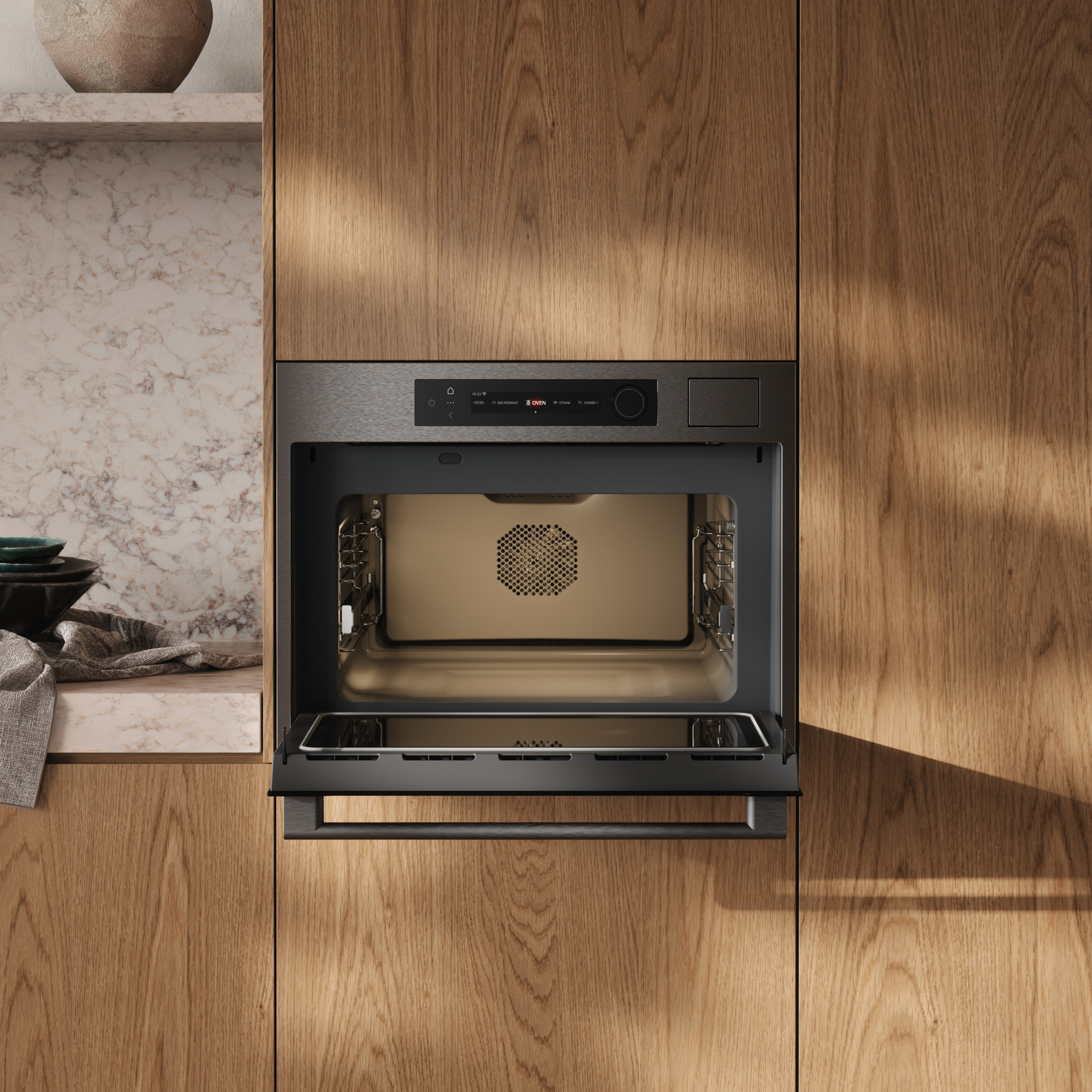 ATAG multifunctionele oven - combi - 45cm - CSX8412D