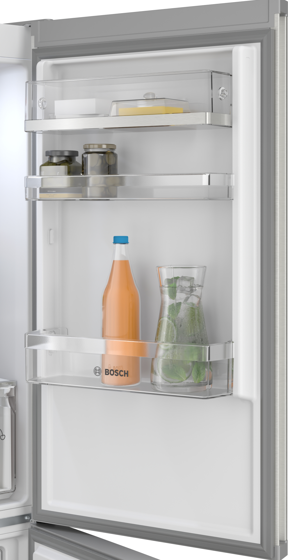 BOSCH SERIE 4 Vrijstaande koel-vriescombinatie - KGN36EICF