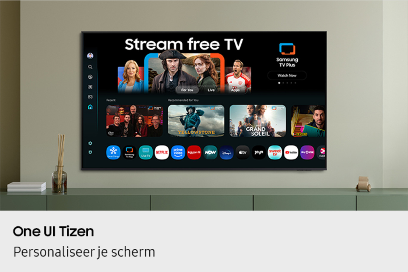SAMSUNG Televisie 58" 4K (UHD) - UE58U8090HUXXN