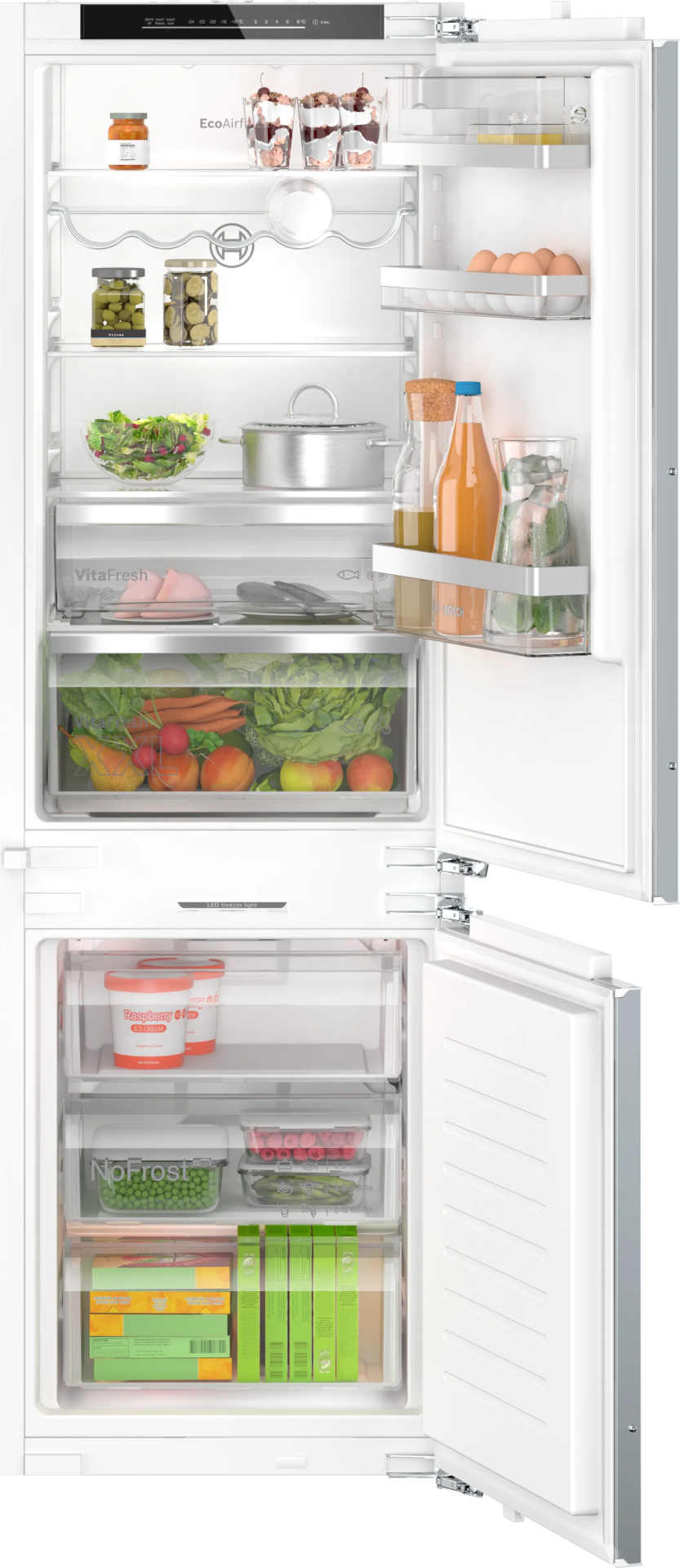 BOSCH Serie 6 koel-/vriescombinatie - 178cm - KIN86ADB0