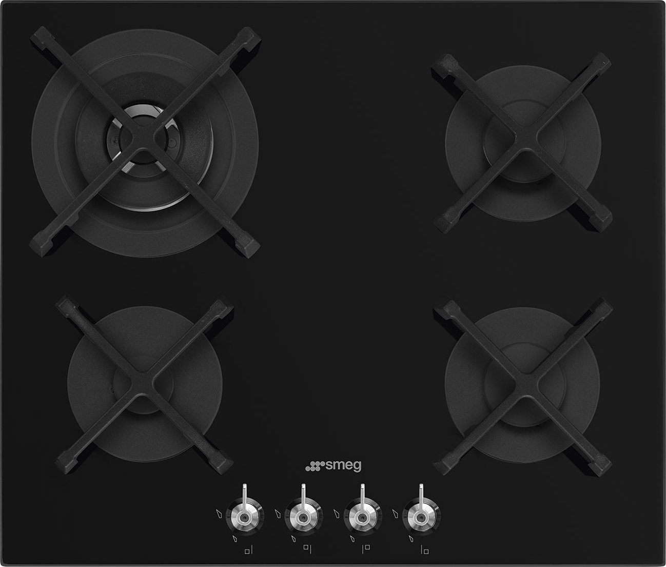 SMEG fornuis met gaskookplaat - 60cm - PV364N