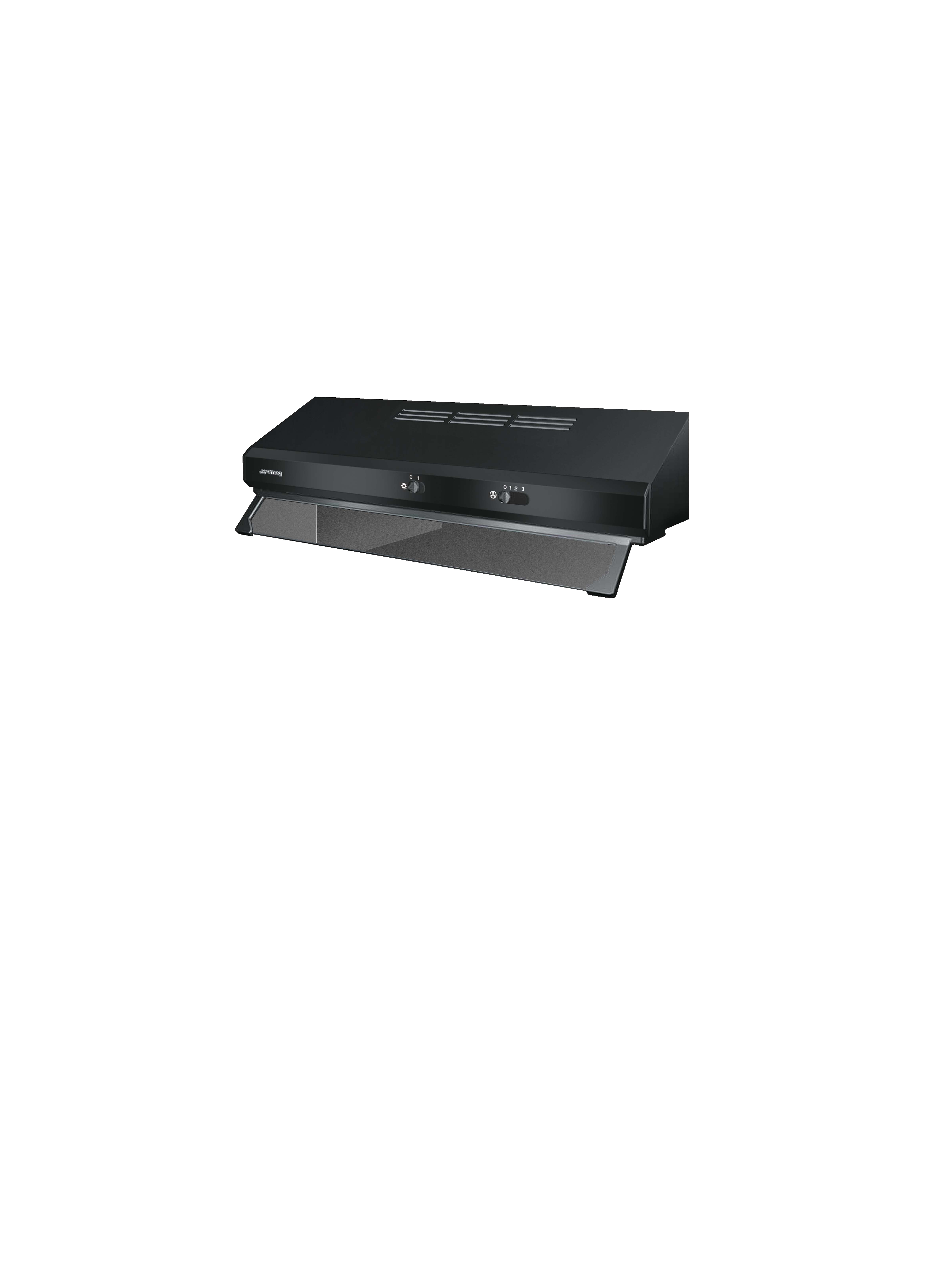 SMEG KSEC61NE3 onderbouw dampkap - 60cm