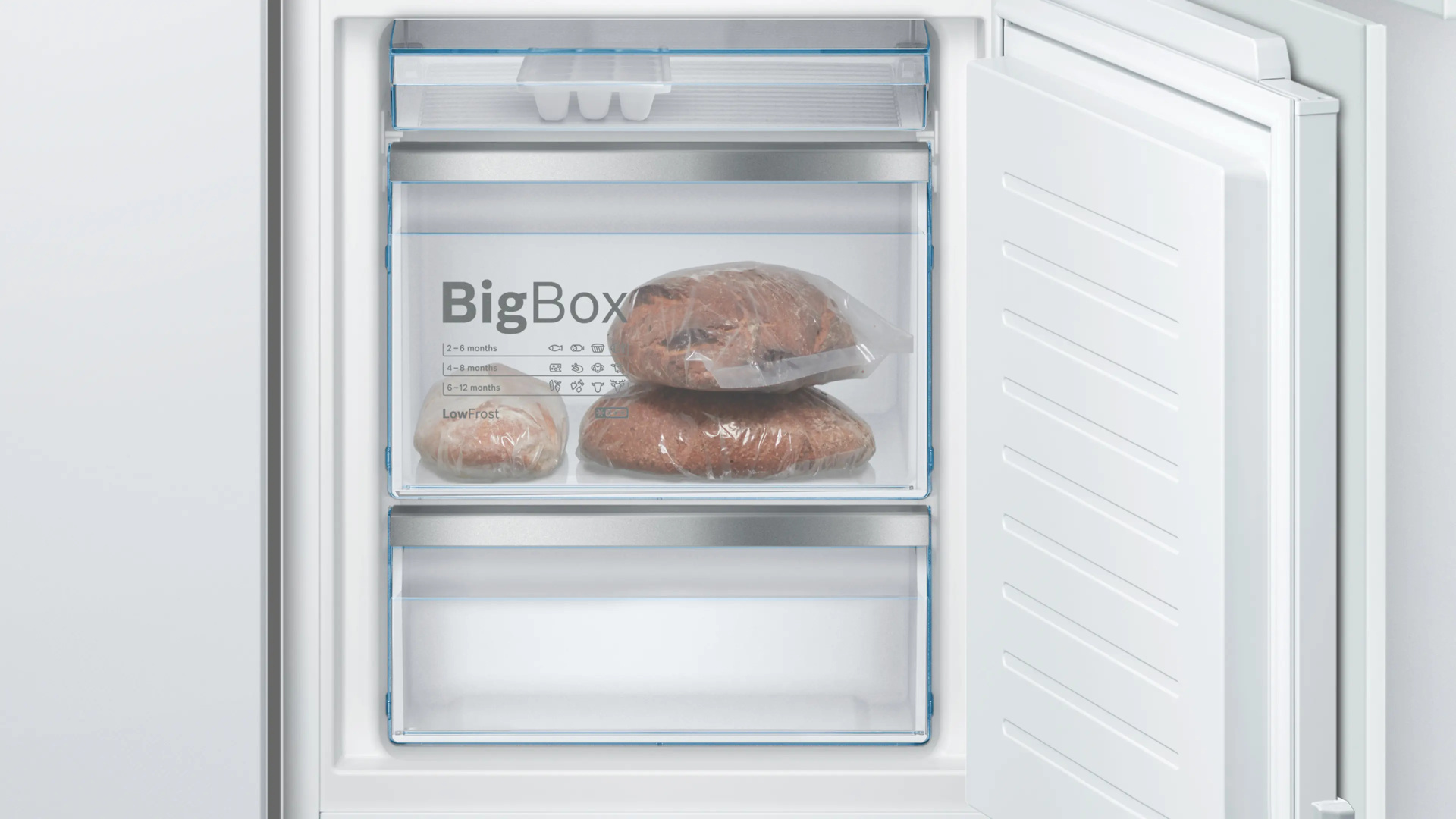 BOSCH SERIE 6 koel-/vriescombinatie - 178cm - KIS86AFE0