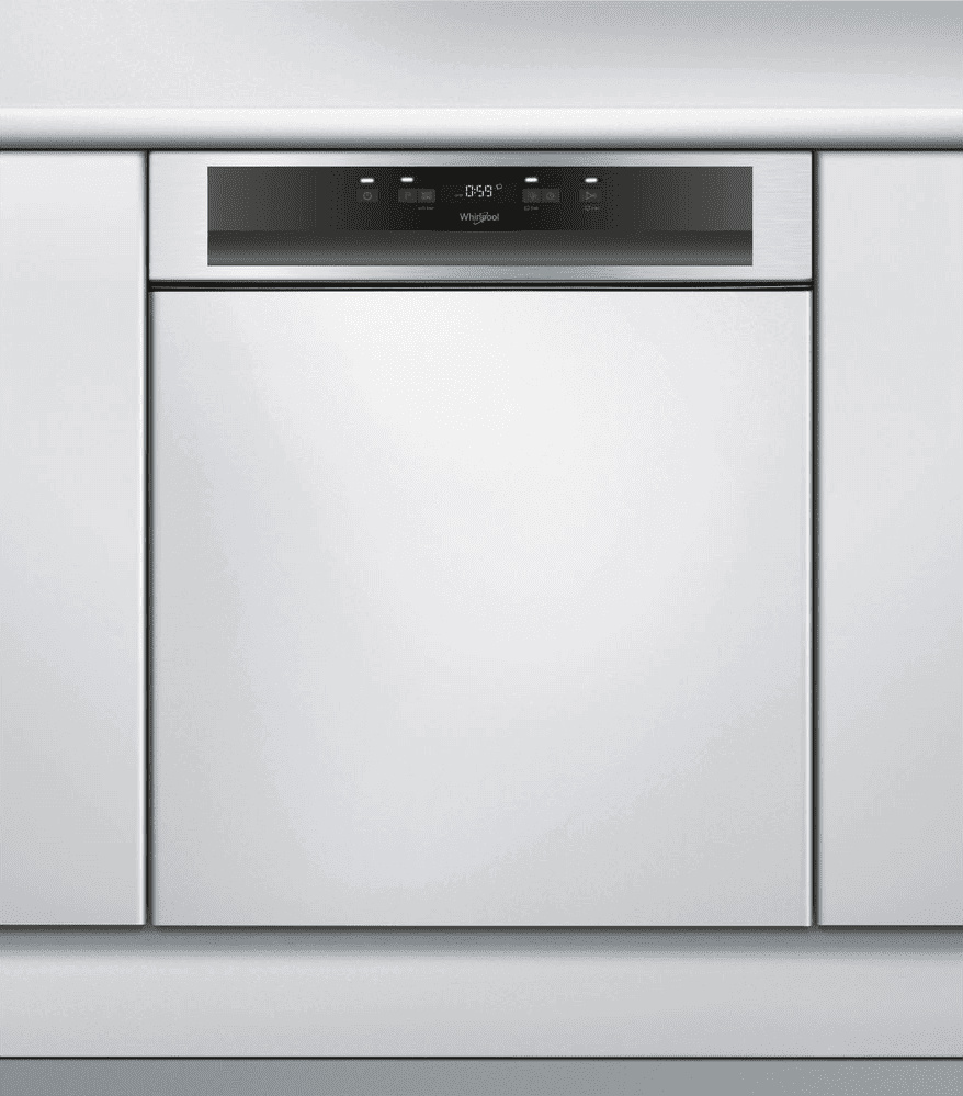 WHIRLPOOL vaatwasser met bedieningspaneel - WBC3C26X