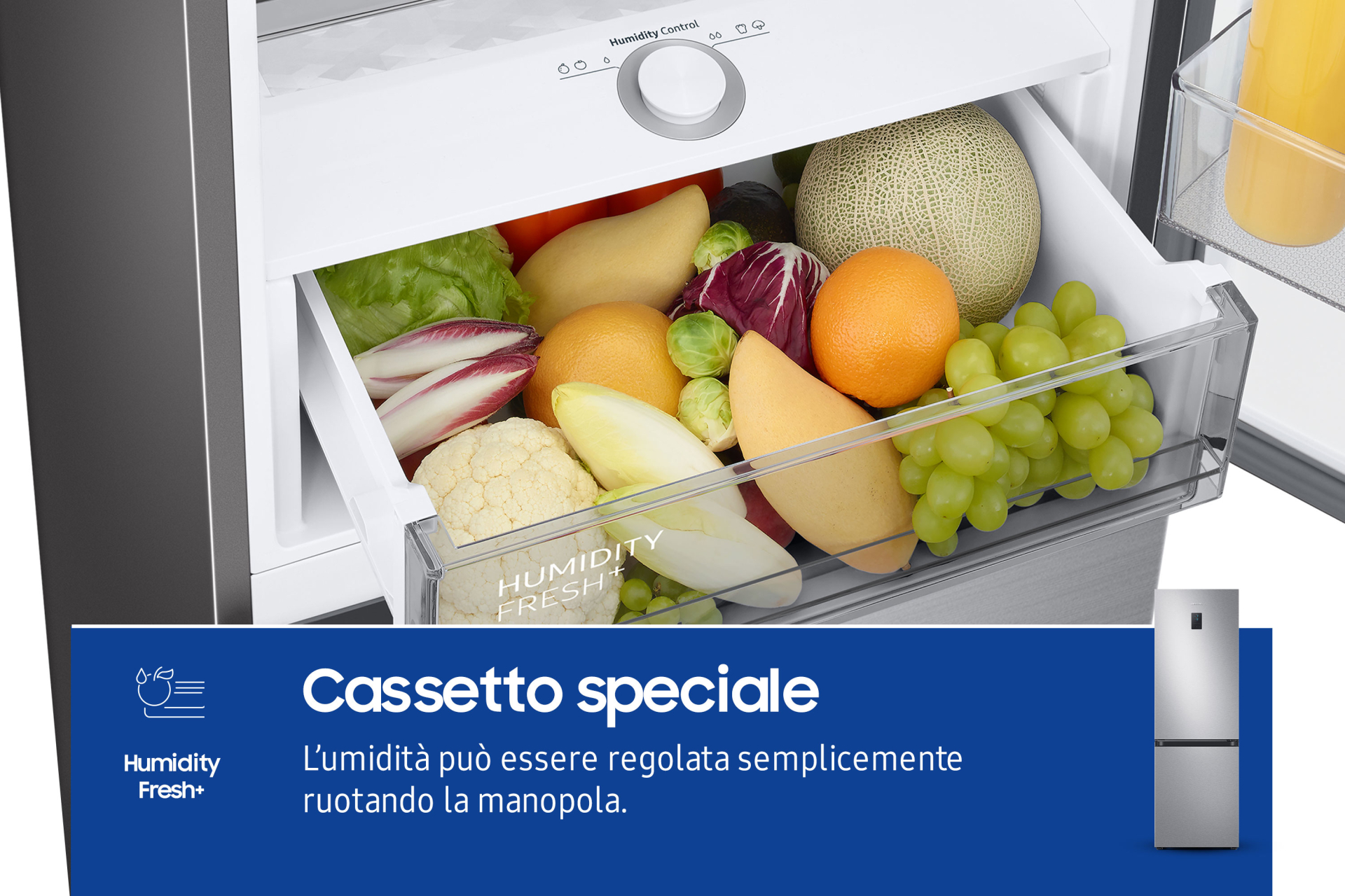 SAMSUNG vrijstaande koel-/vriescombinatie - 185cm - RB34C675DSA/EF