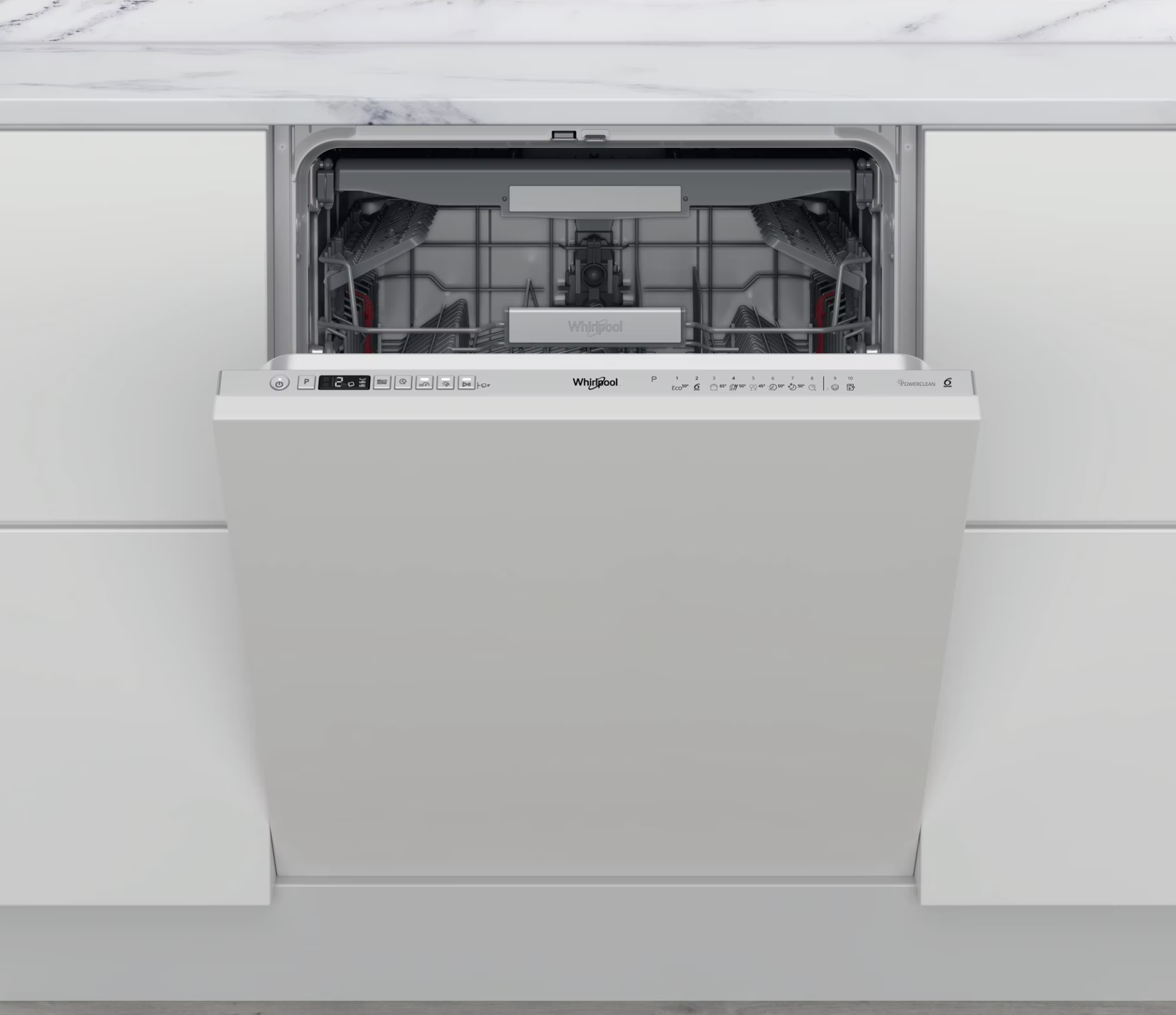 WHIRLPOOL vaatwasser volledig integreerbaar - WH6IB14BN7S1S