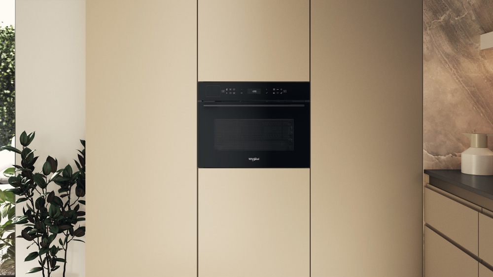 WHIRLPOOL multifunctionele oven - combi - 45cm - WCT7A9PHTSB