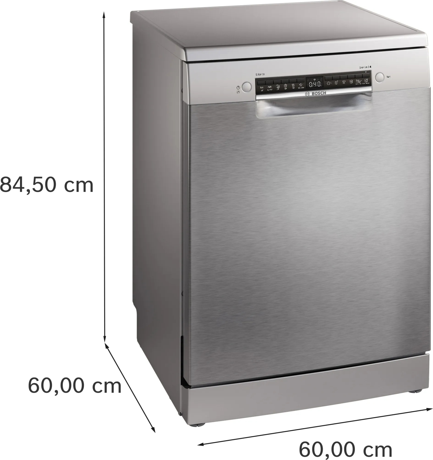 BOSCH Series 4 vrijstaande vaatwasser - SMS4HTI16E