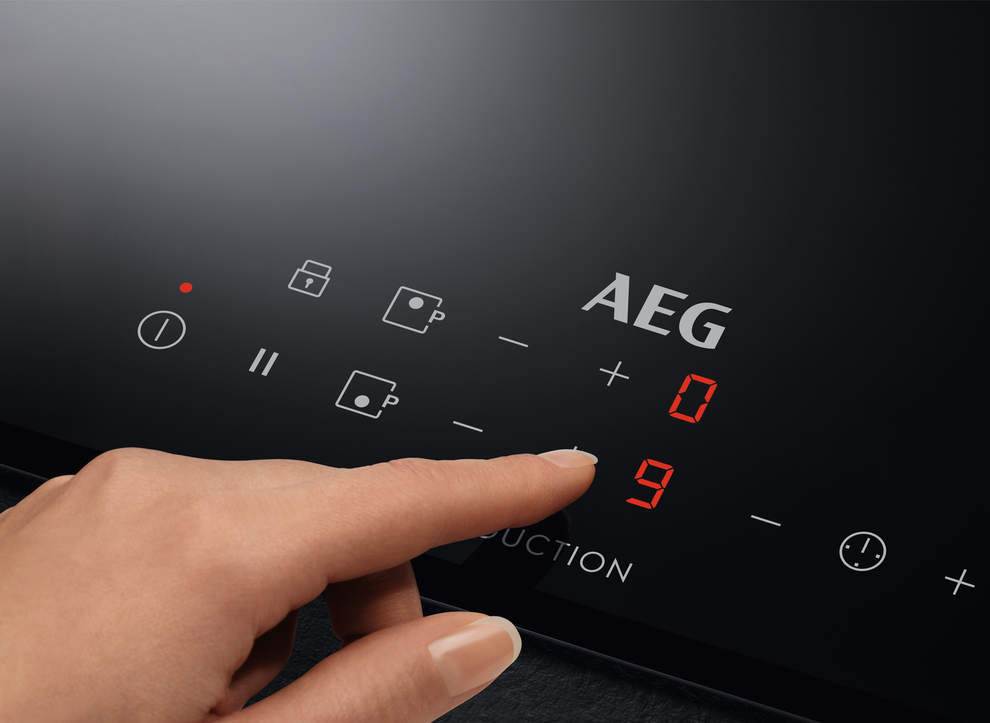 AEG 3000 inductiekookplaat - domino - IKB32300CB