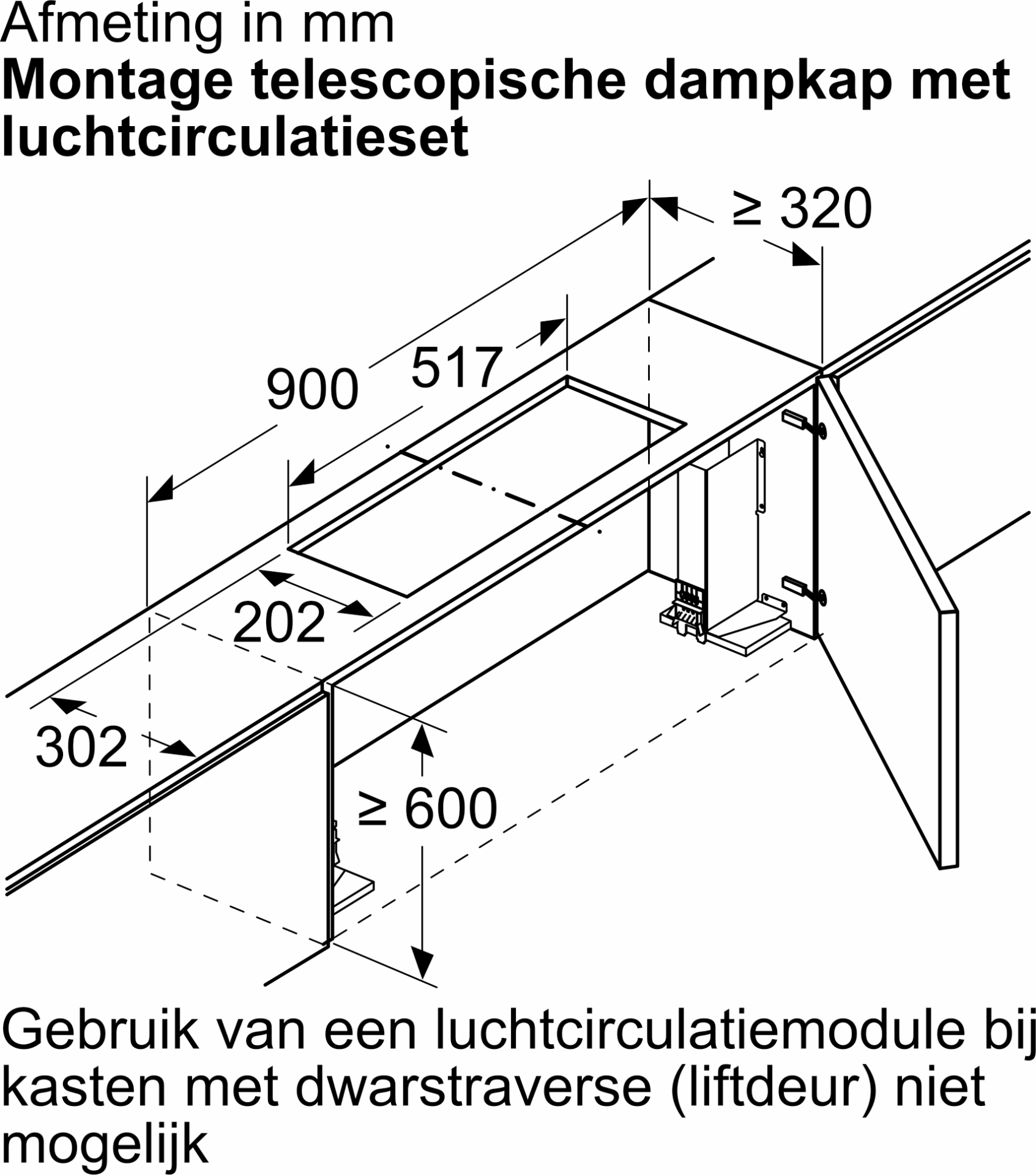 BOSCH koolstoffilter - regenereerbaar - DWZ1IT1D1
