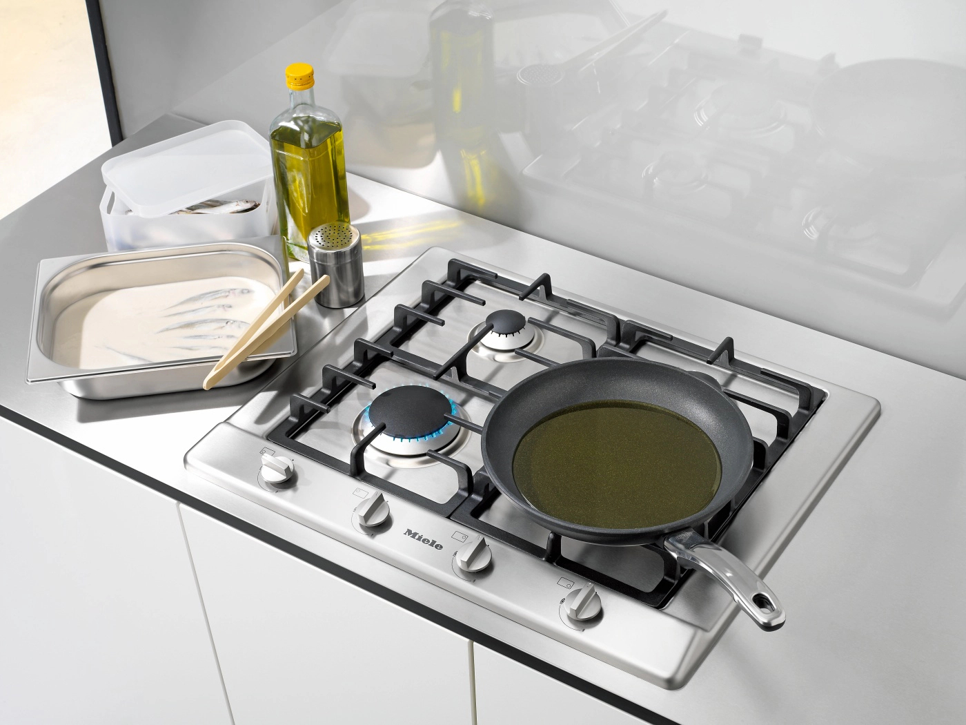 MIELE gaskookplaat - 65cm - KM2010G