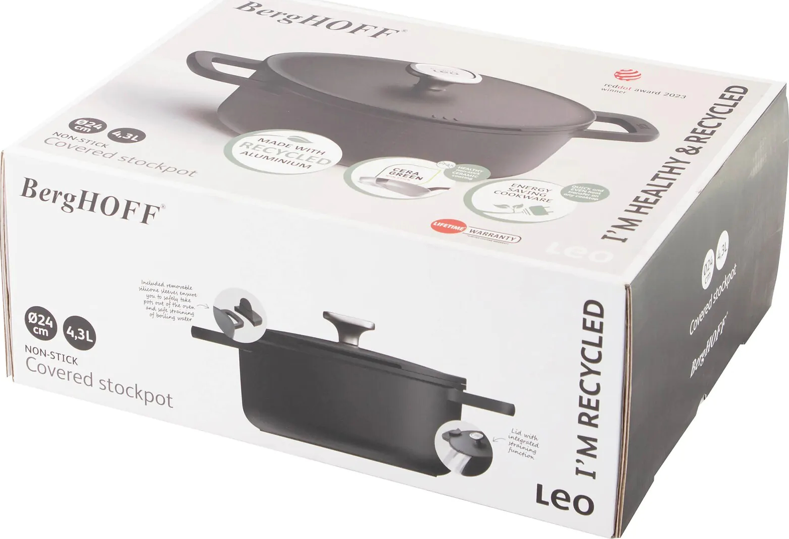 BERGHOFF kookpot met deksel - 3950576