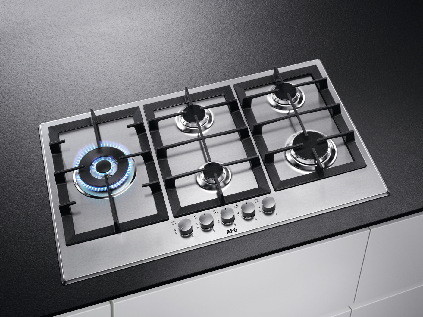 AEG 6000 gaskookplaat - 90cm - HGB95522SM