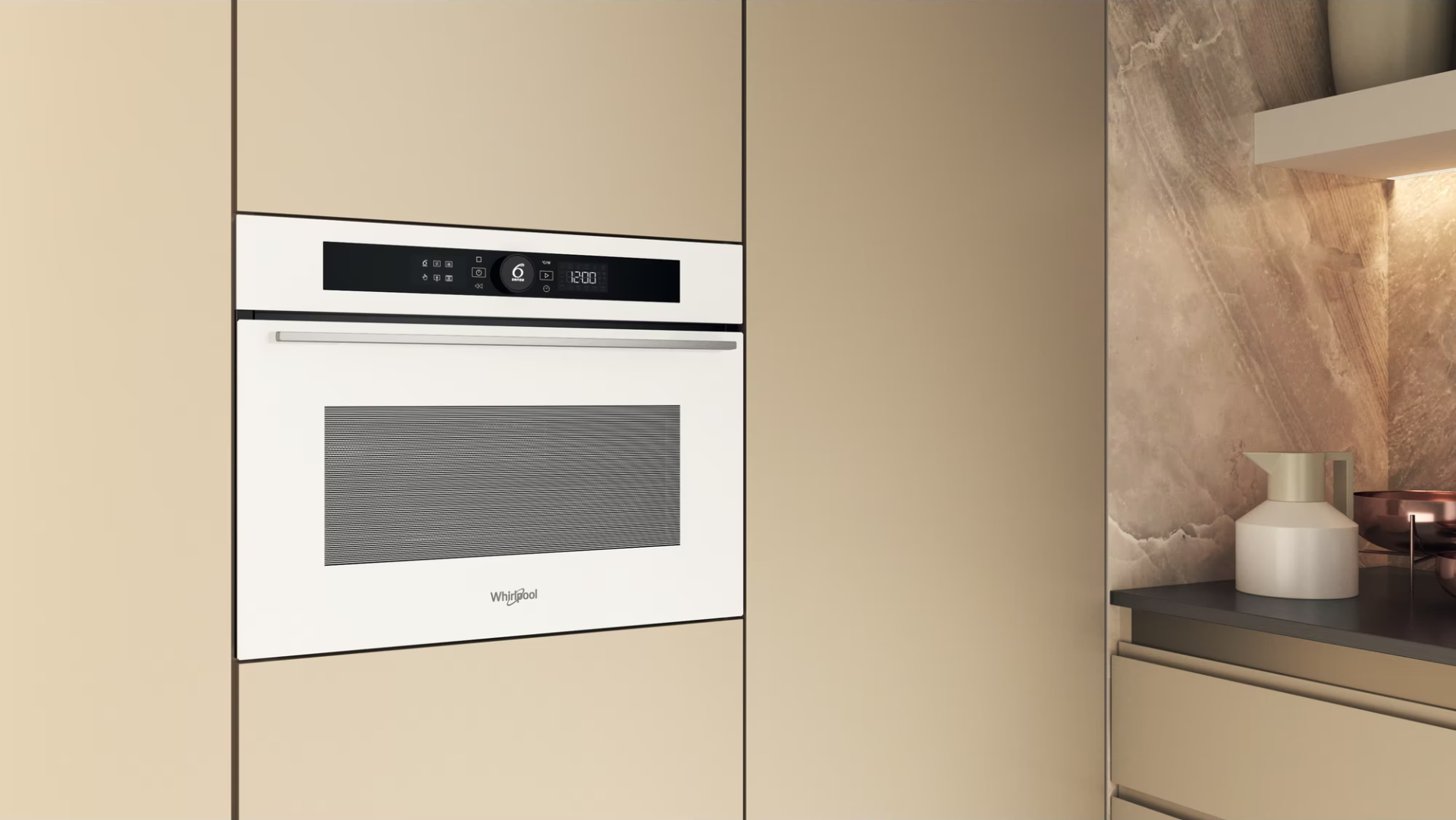 WHIRLPOOL microgolfoven - combi - 45cm - WMW57DHMW