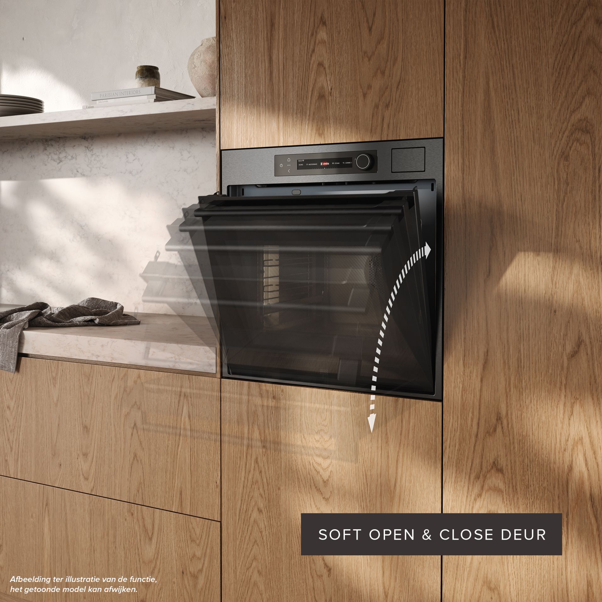 ATAG multifunctionele oven met stoom - 60cm - CS8611D