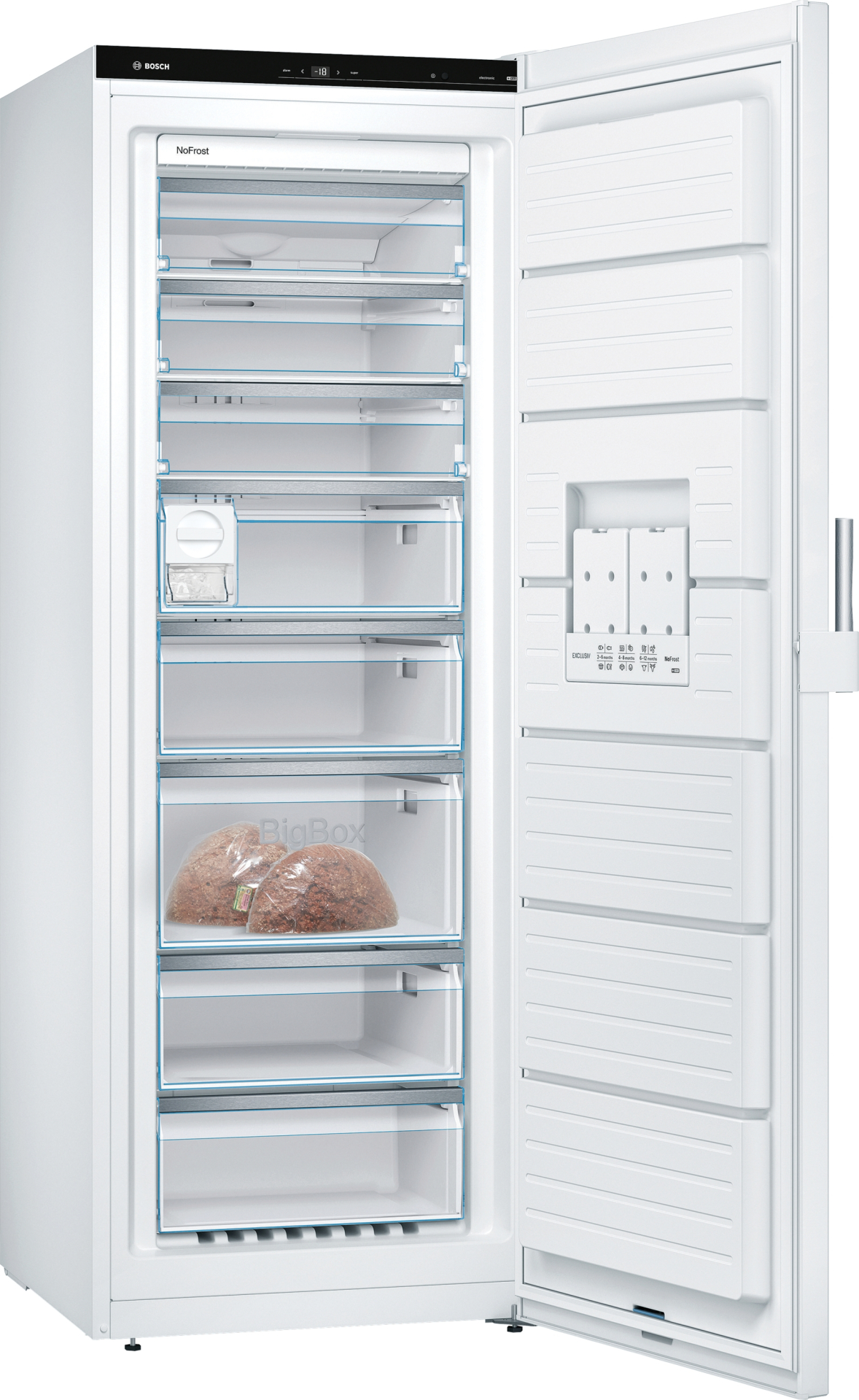 BOSCH SERIE 6 Vrijstaande vriezer - GSN58EWCV