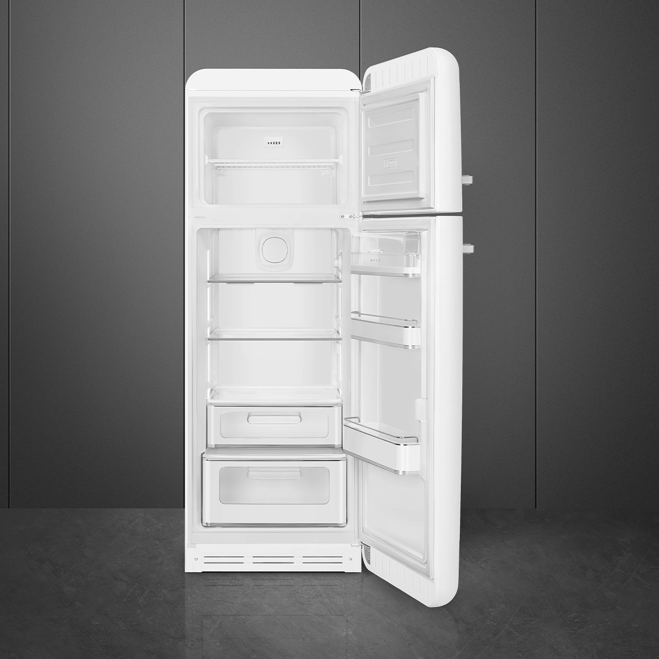 SMEG vrijstaande koel-/vriescombinatie - 172cm - FAB30RWH6