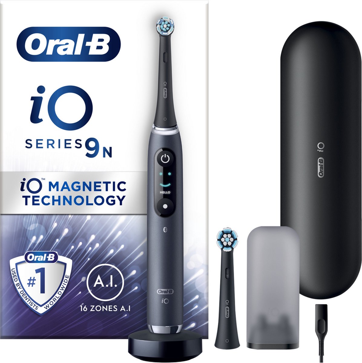 ORAL B OBIO9NBL elektrische tandenborstel