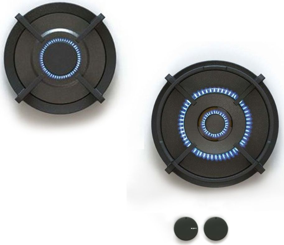 NOVY gaskookplaat - domino - 56080