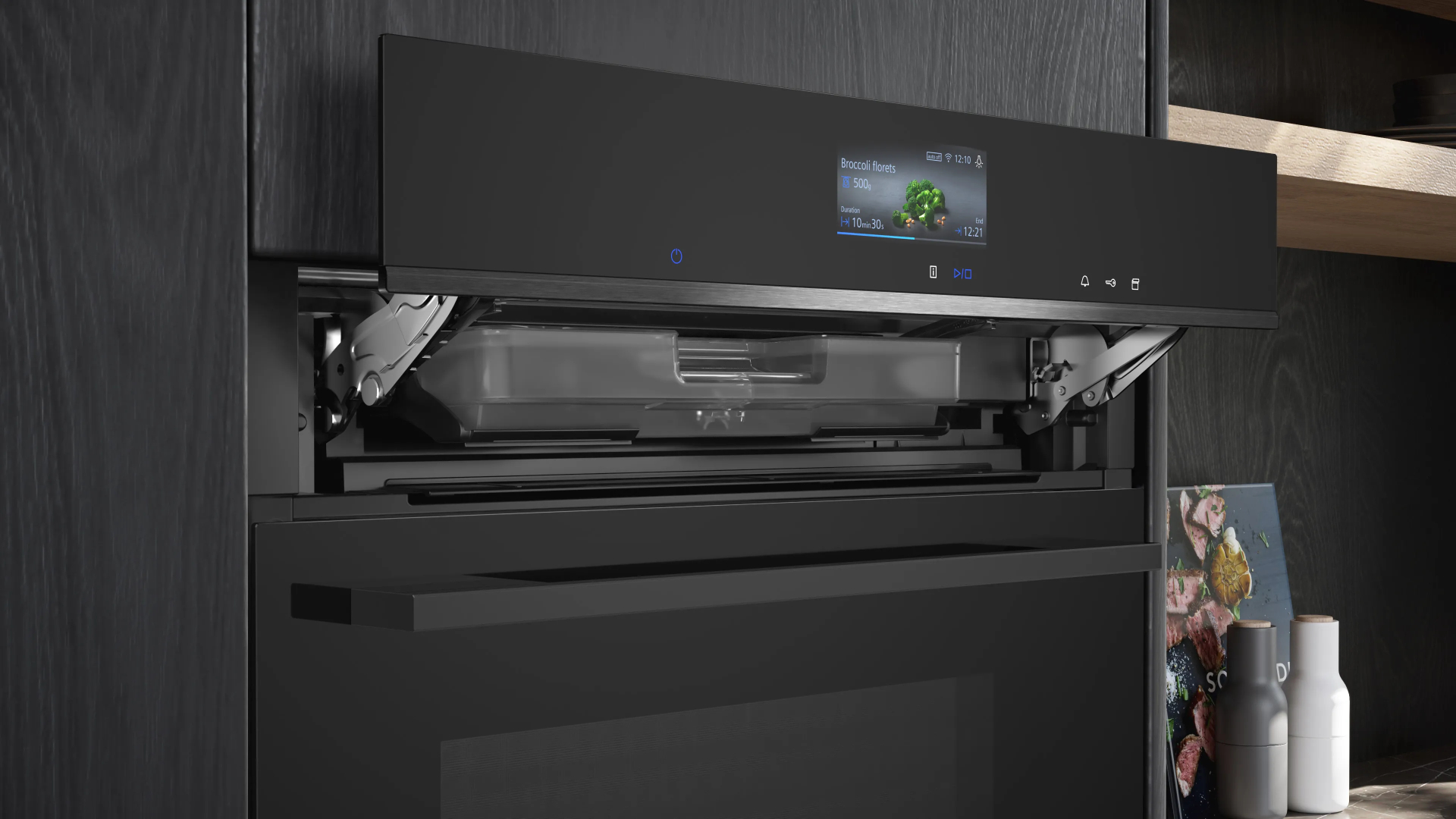 SIEMENS IQ700 Inbouw combi-stoomoven - CS736GCB1F