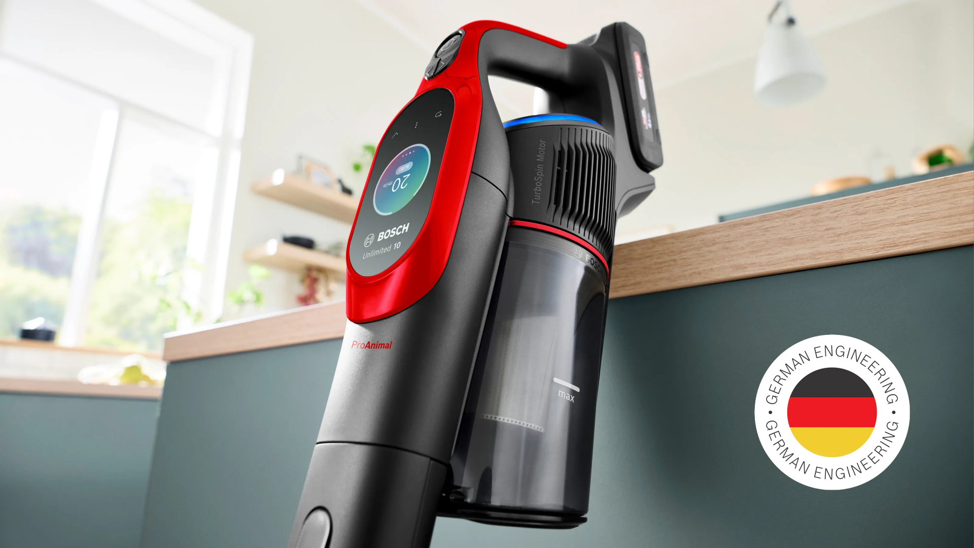BOSCH  Unlimited 10 steelstofzuiger - BCS1041PET