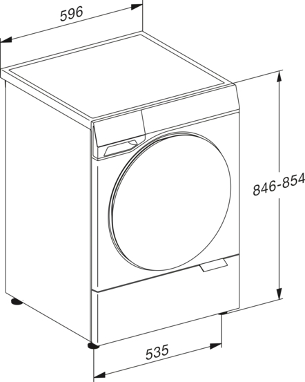 MIELE NOVA Wasmachine 9 kg - WQ1000WPS