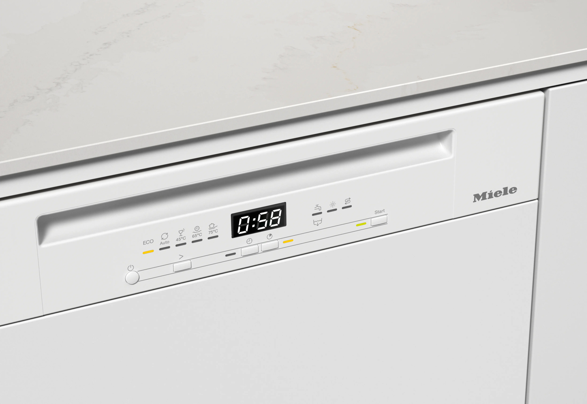 MIELE vaatwasser met bedieningspaneel - G5817SCIXXLACTIVEPLUSBW