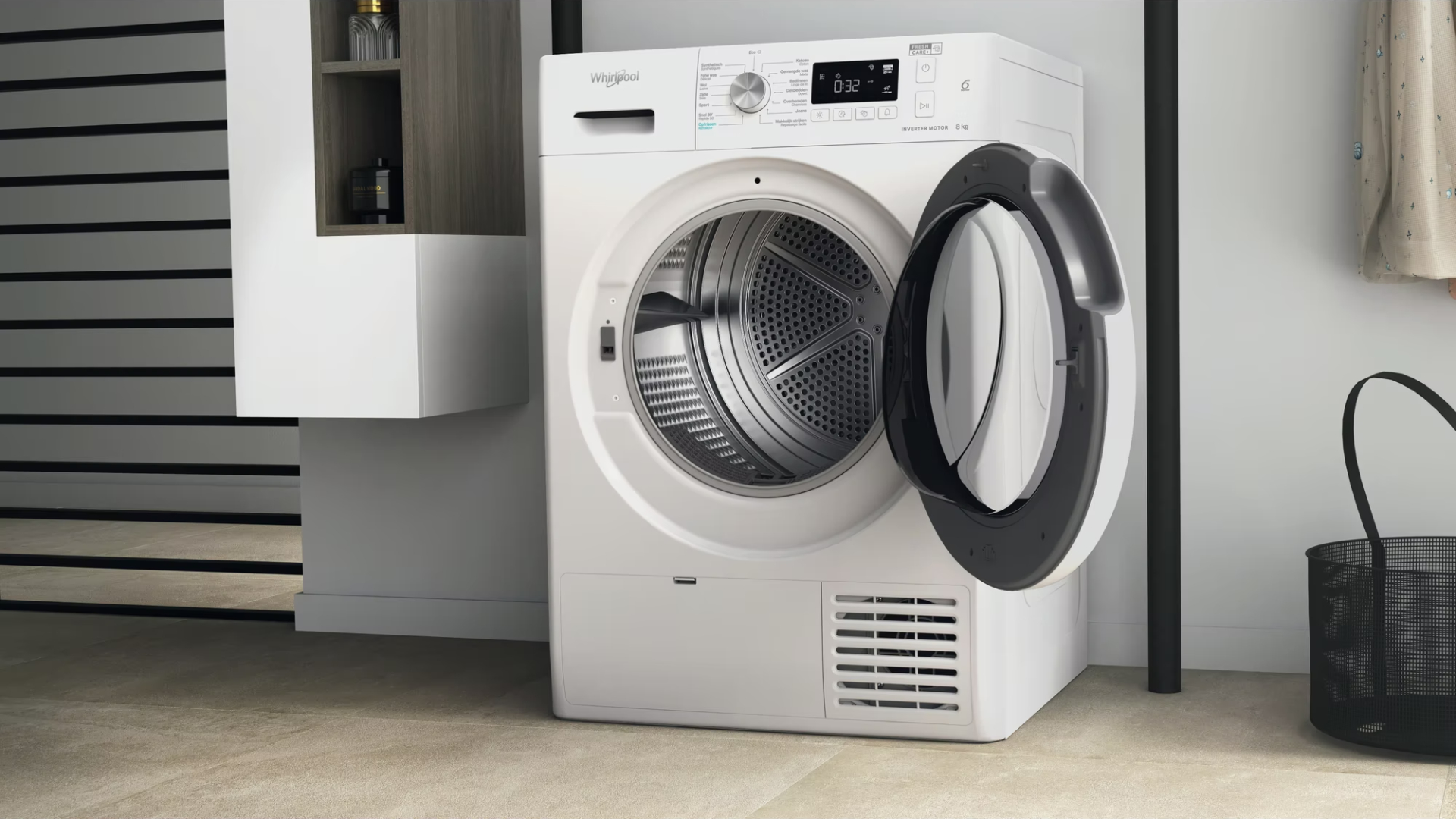 WHIRLPOOL droogkast - FFTM118X3BE