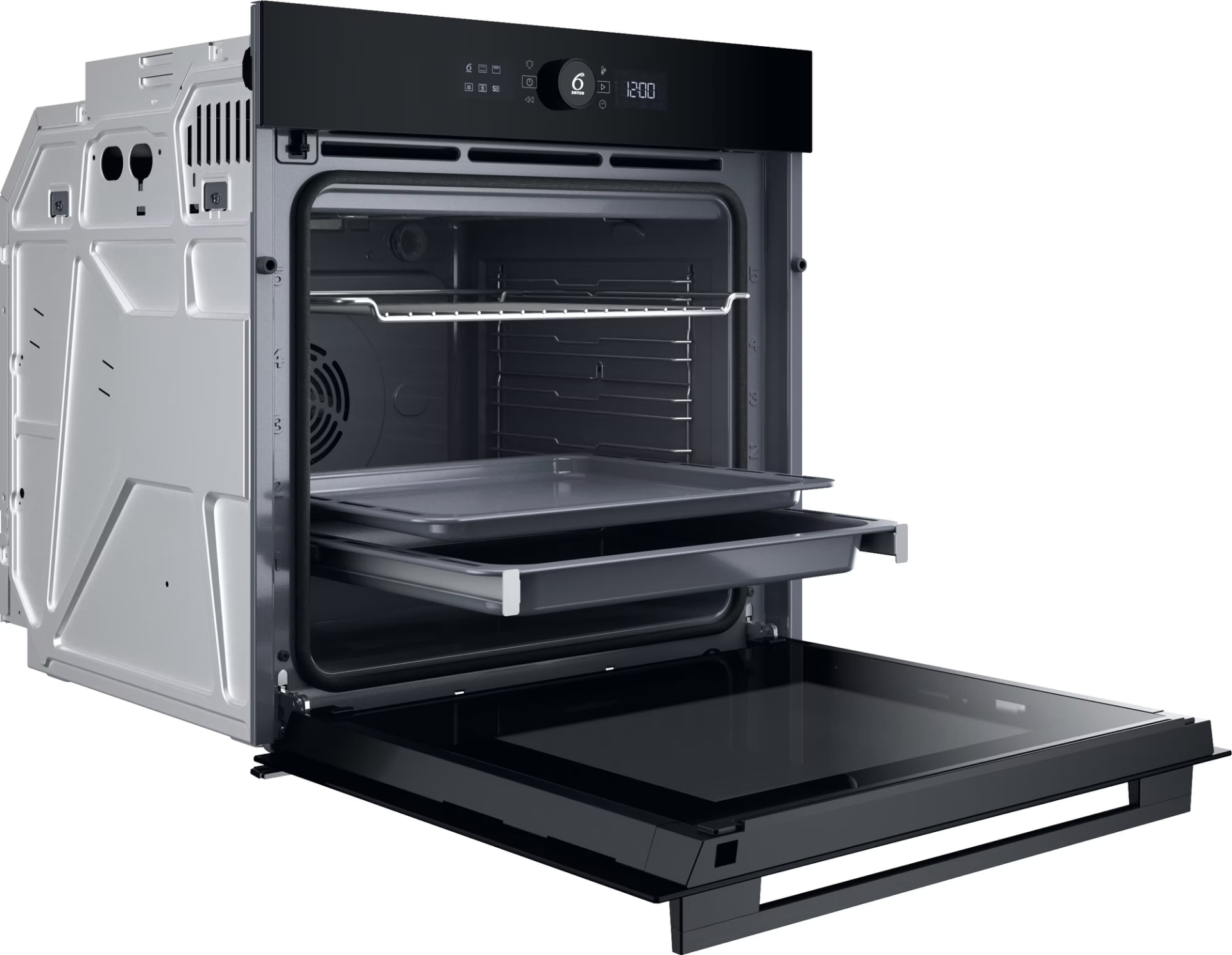 WHIRLPOOL multifunctionele oven met stoomtoevoeging - 60cm - WOI5S8PM1SBA
