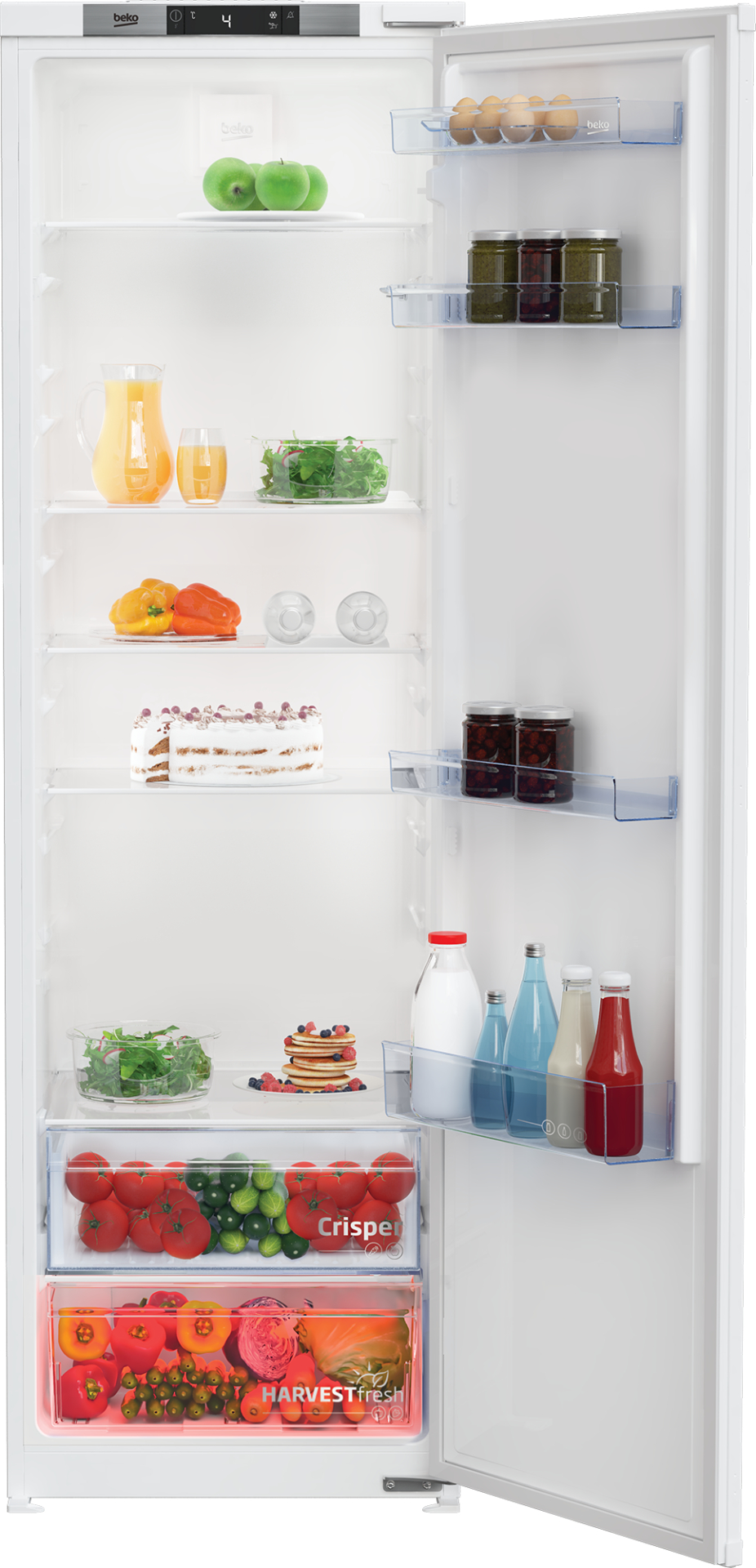 BEKO koelkast zonder vriesvak - 178cm - BSSA315E4SFN