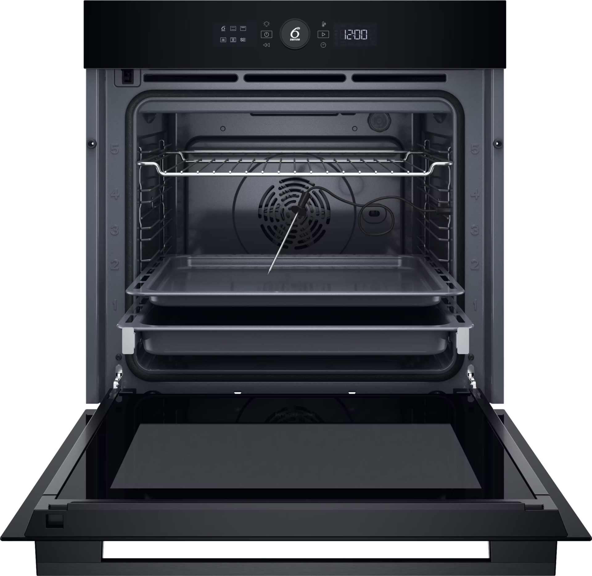 WHIRLPOOL multifunctionele oven met stoom - 60cm - WOI5S8PPM1SBA