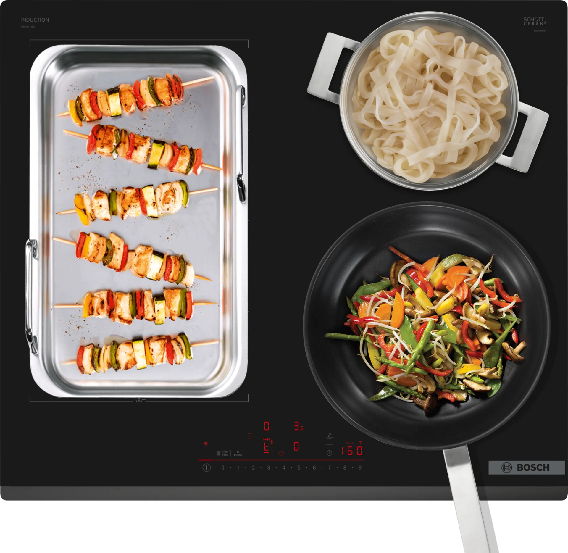 BOSCH SERIE 6 inductiekookplaat - 60cm - PIX631HC1E
