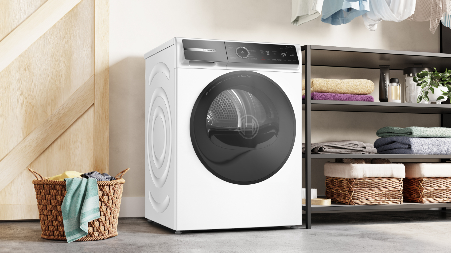 BOSCH SERIE 8 Droogkast 9 kg - WRB247D0FG