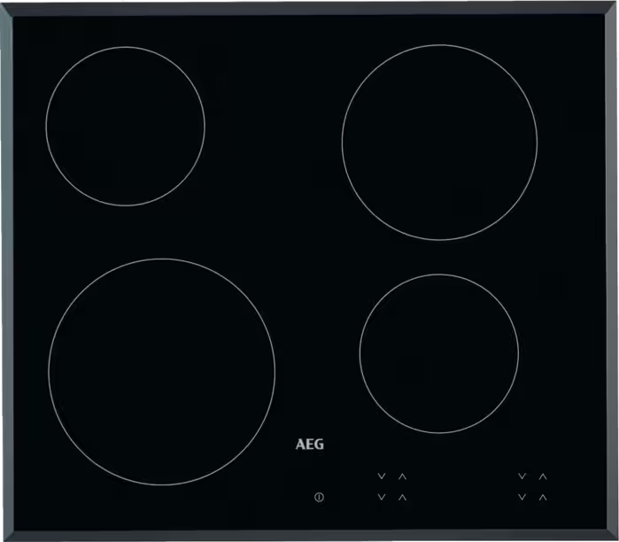 AEG 3000 vitrokeramische kookplaat - 60cm - HK624000FB