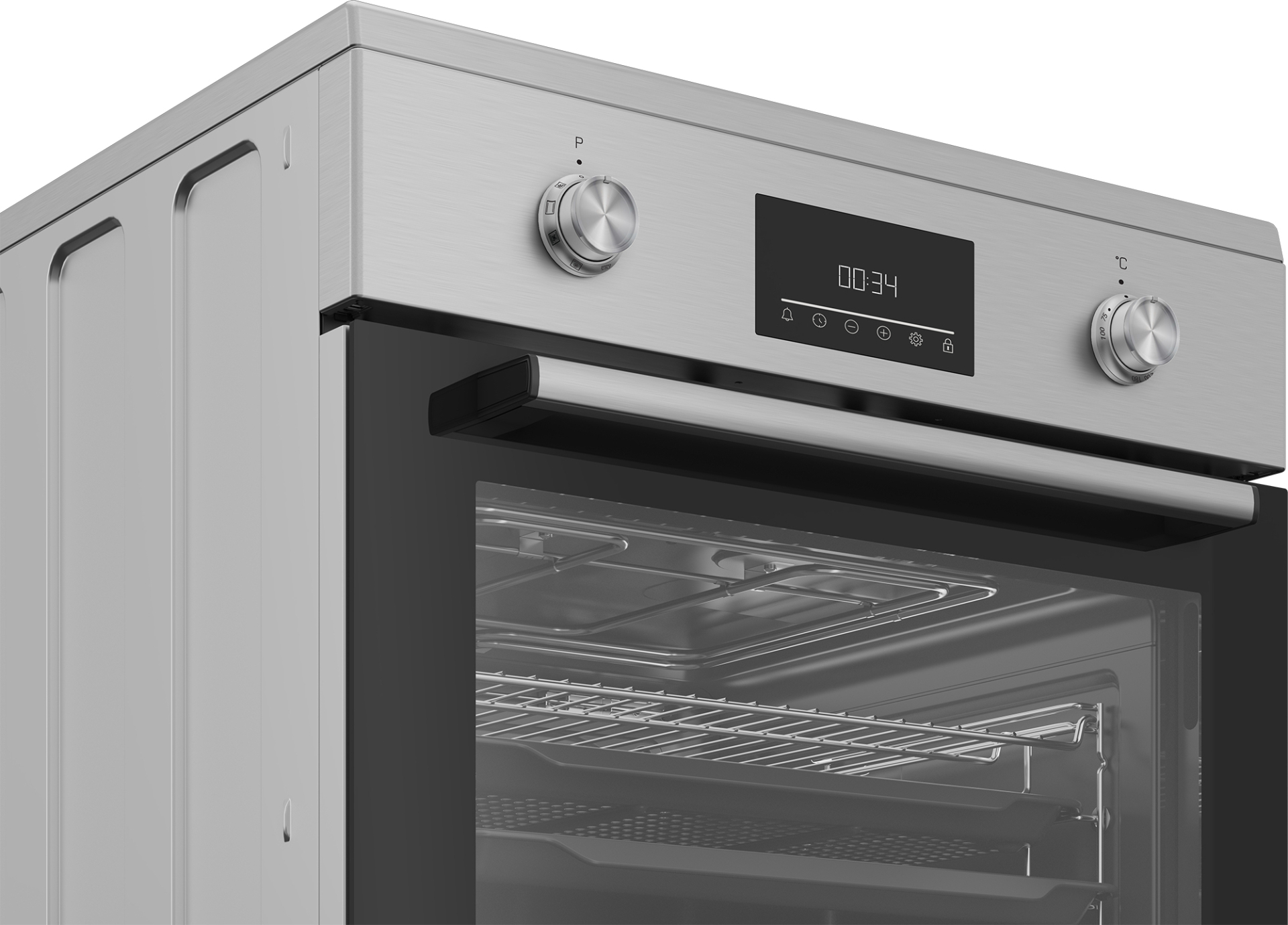 BEKO fornuis met inductie kookplaat - 60cm - FBMA6930GX