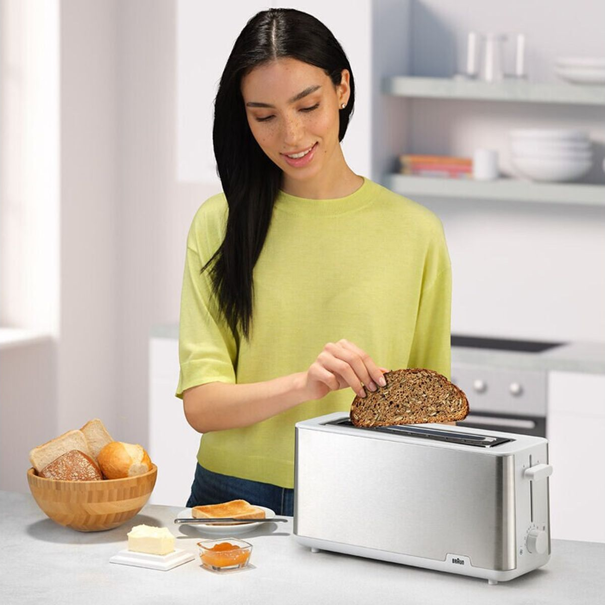 BRAUN PurShine Broodrooster - HT1610WH