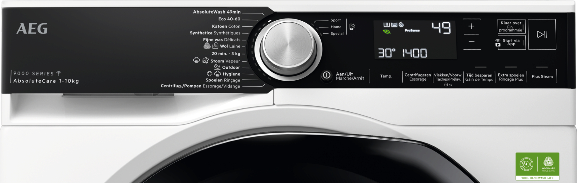 AEG 9000  wasmachine - LR97C148