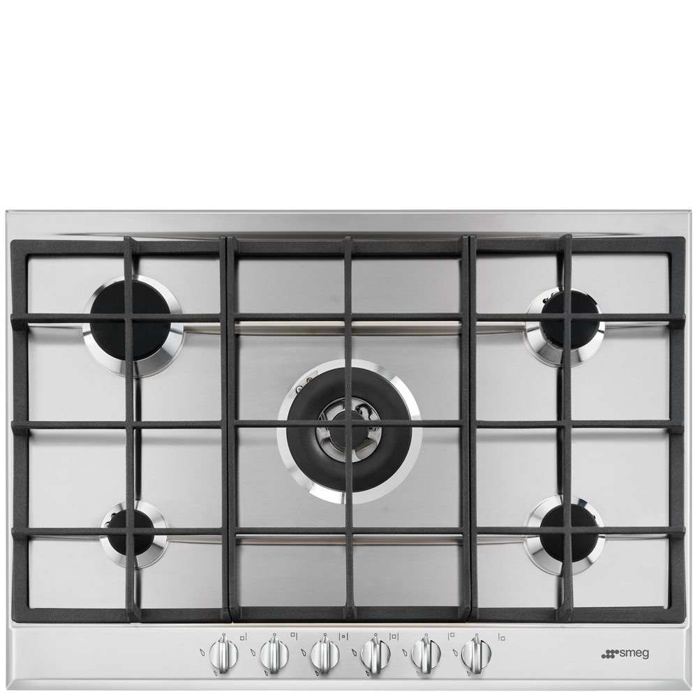 SMEG P272XGH gaskookplaat - 72cm