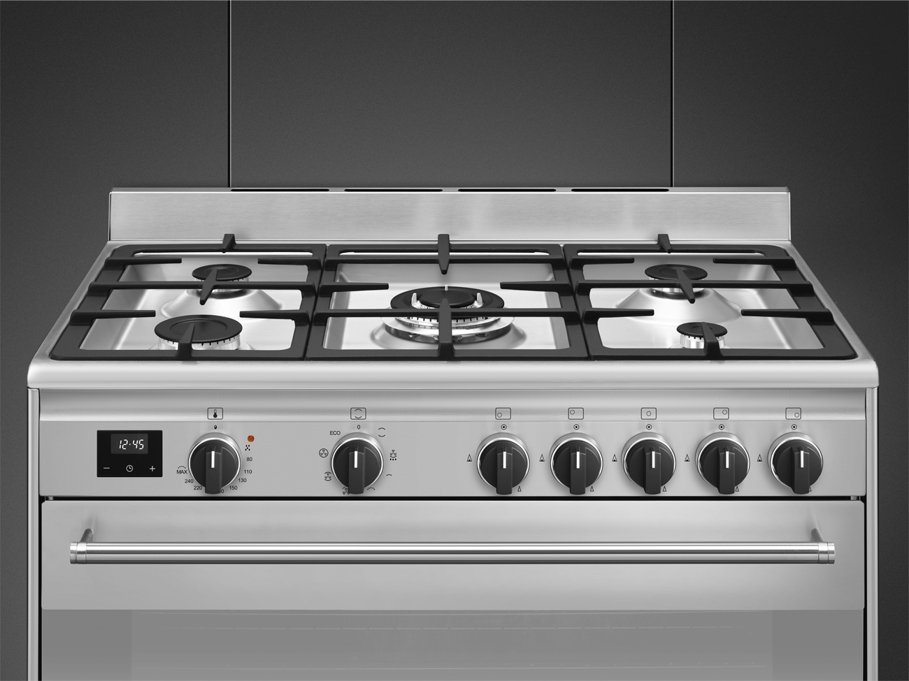 SMEG fornuis met gaskookplaat - 90cm - BG91X2