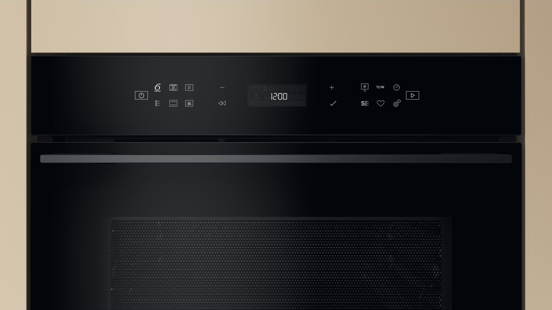WHIRLPOOL multifunctionele oven - combi - 45cm - WCW7O7HTSB